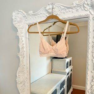 COSABELLA Nude Scallop Lace Nursing Maternity Bra